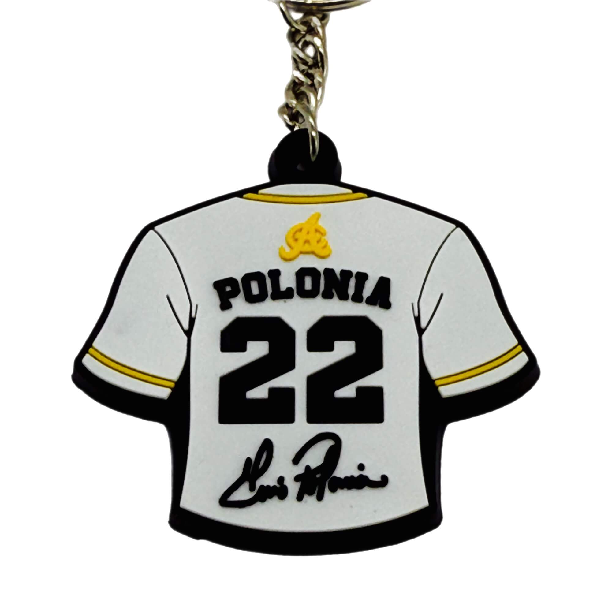 Aguilas Cibaeñas Luis Polonia Number and Signature silicone Key Chain key ring - Llavero - Image 3