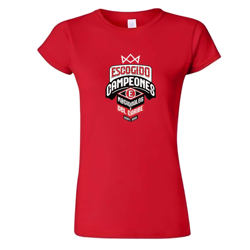 Leones del Escogido Campeones 2024 - 2025 Womens' Short Sleeve T-shirts