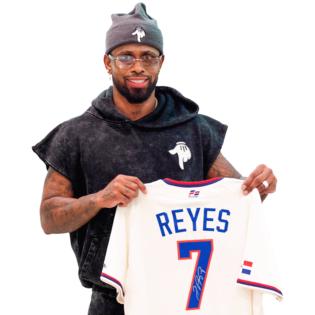 Dominicana White Jersey Signed by José Reyes "La Melaza" – New Era Official